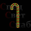 Светодиодная консоль "Леденец Трость" Красно-зеленый