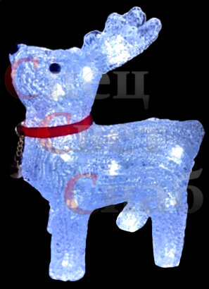 Светодиодная фигура "Олень" 60 см