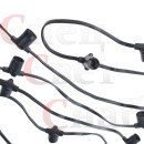 Провод Бэлт Лайт 10 м шаг 40 см Каучук черный